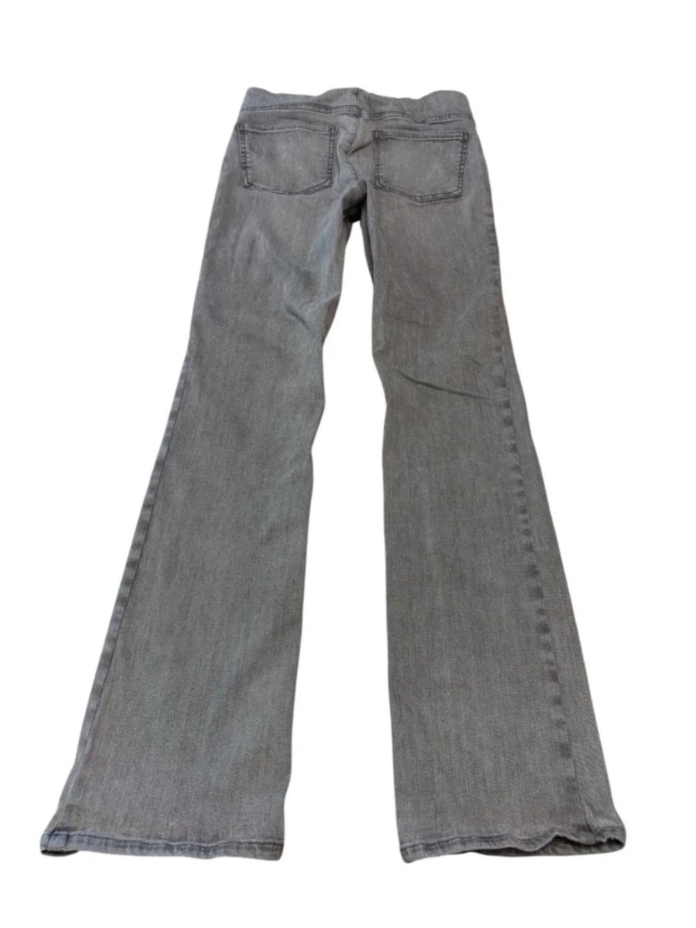 NYDJ Gray Pull On Bootcut Jeans Stretch Boho Y2K Comfy Chic